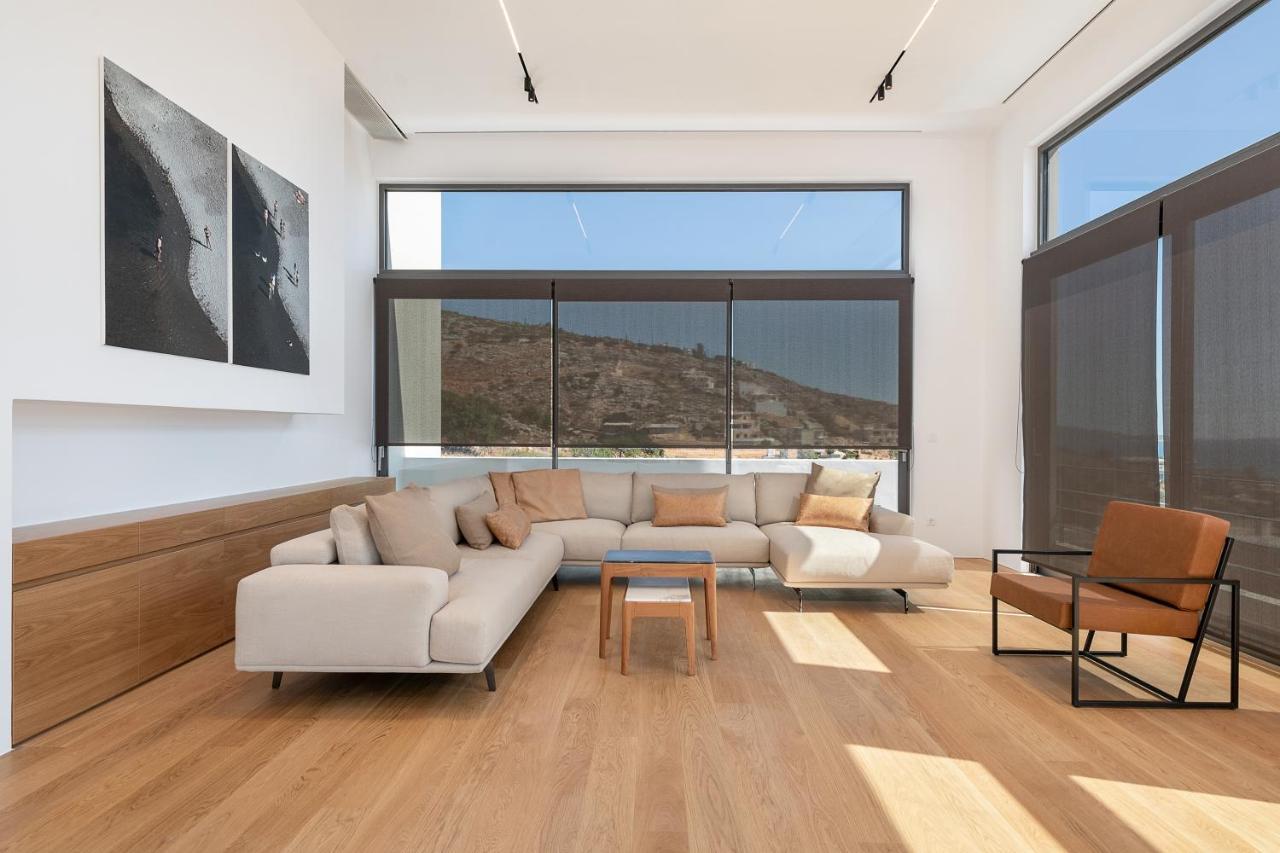 Seametry Luxury Living Penthouse Villa Souda Bagian luar foto