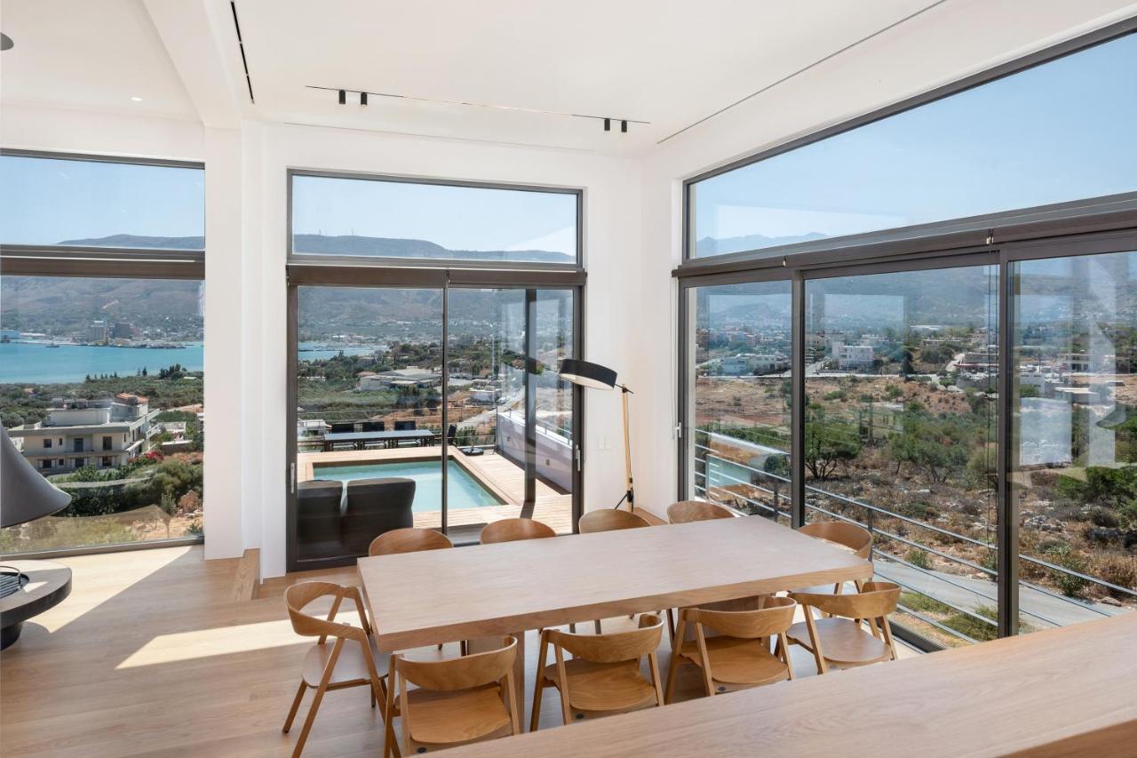 Seametry Luxury Living Penthouse Villa Souda Bagian luar foto