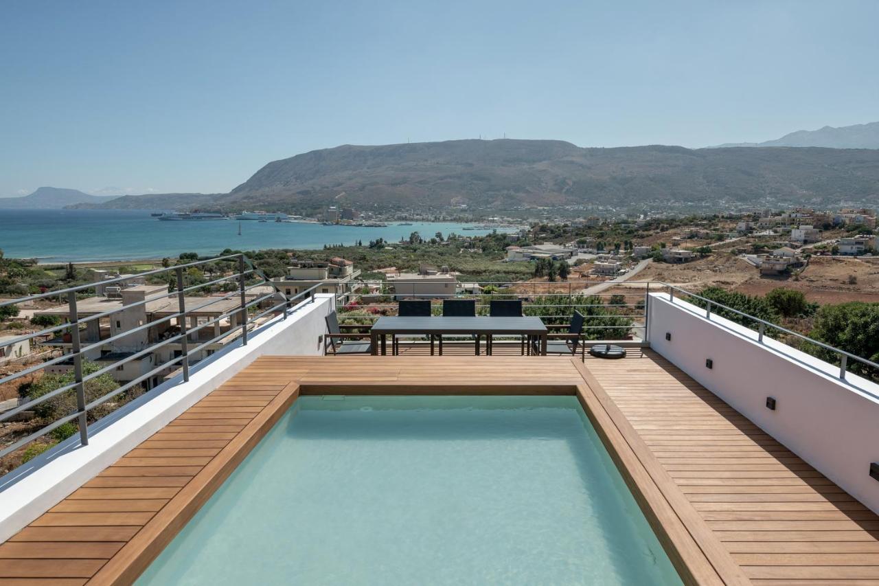 Seametry Luxury Living Penthouse Villa Souda Bagian luar foto