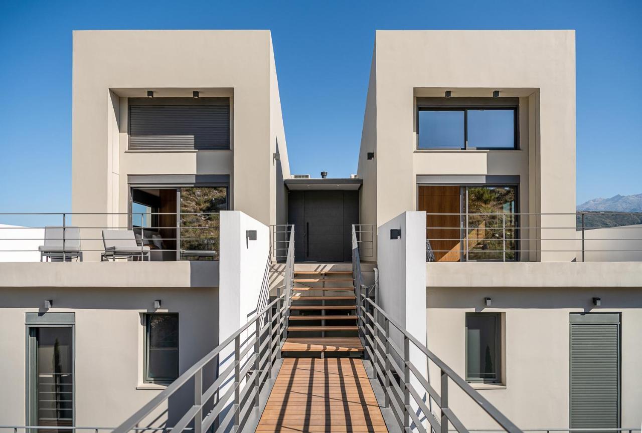 Seametry Luxury Living Penthouse Villa Souda Bagian luar foto