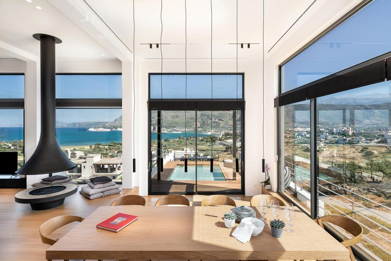 Seametry Luxury Living Penthouse Villa Souda Bagian luar foto