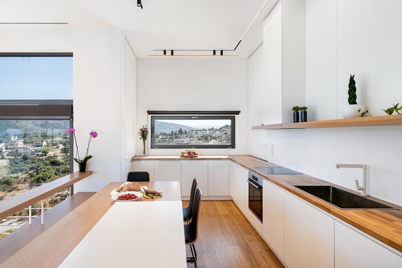 Seametry Luxury Living Penthouse Villa Souda Bagian luar foto