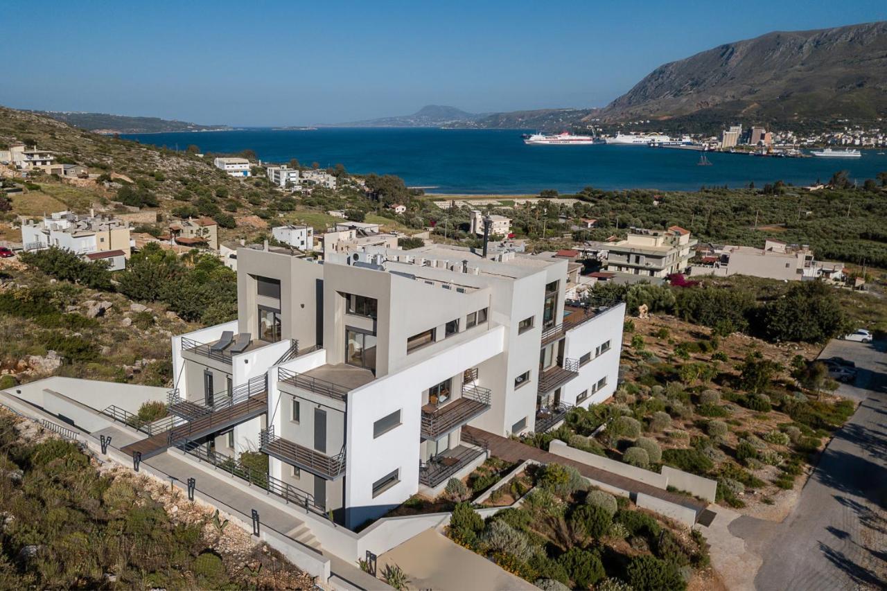 Seametry Luxury Living Penthouse Villa Souda Bagian luar foto