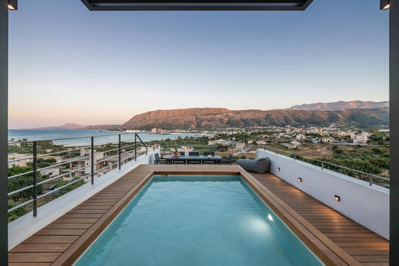 Seametry Luxury Living Penthouse Villa Souda Bagian luar foto