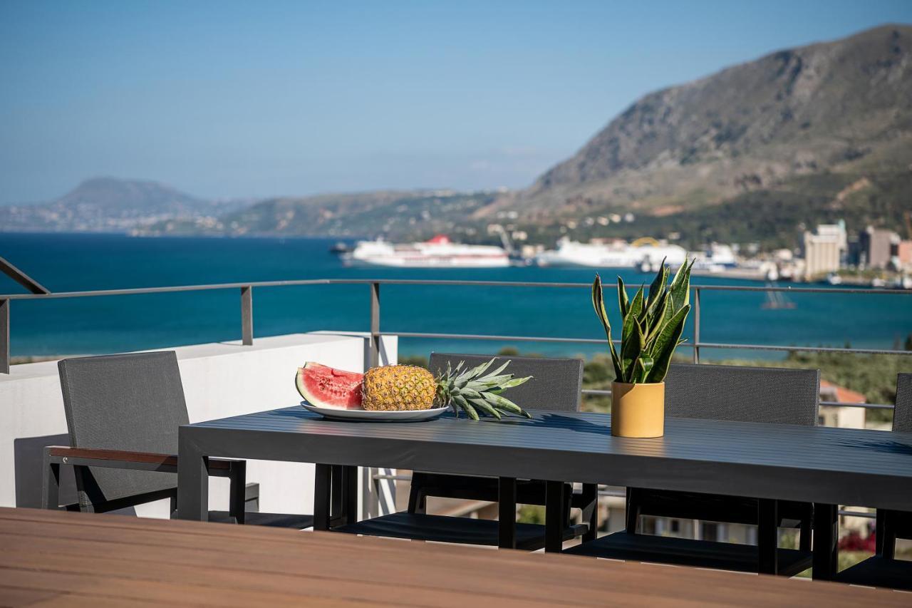 Seametry Luxury Living Penthouse Villa Souda Bagian luar foto