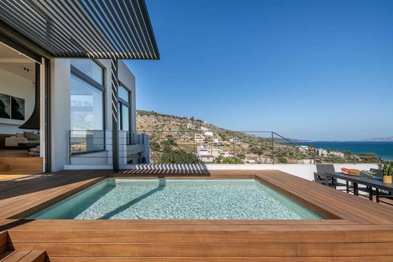 Seametry Luxury Living Penthouse Villa Souda Bagian luar foto