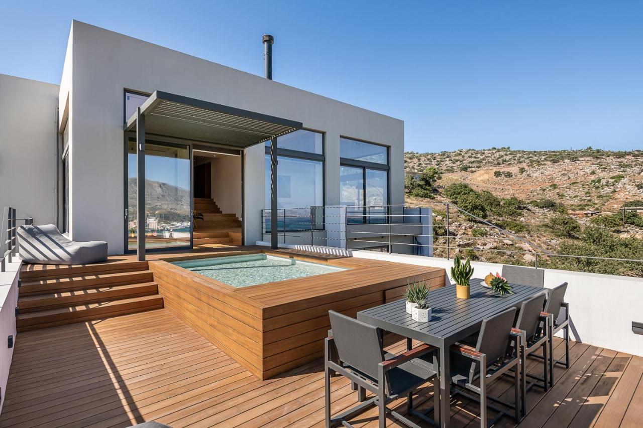 Seametry Luxury Living Penthouse Villa Souda Bagian luar foto