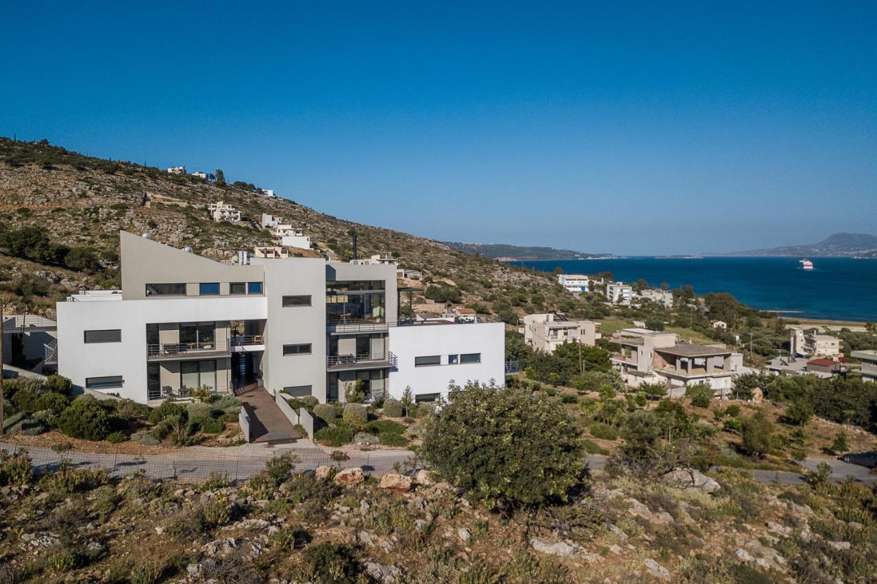 Seametry Luxury Living Penthouse Villa Souda Bagian luar foto