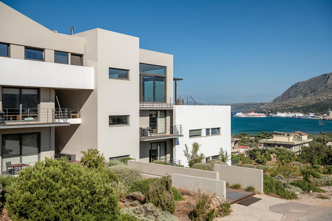 Seametry Luxury Living Penthouse Villa Souda Bagian luar foto