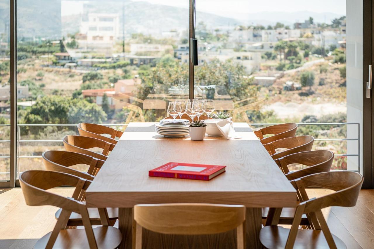 Seametry Luxury Living Penthouse Villa Souda Bagian luar foto
