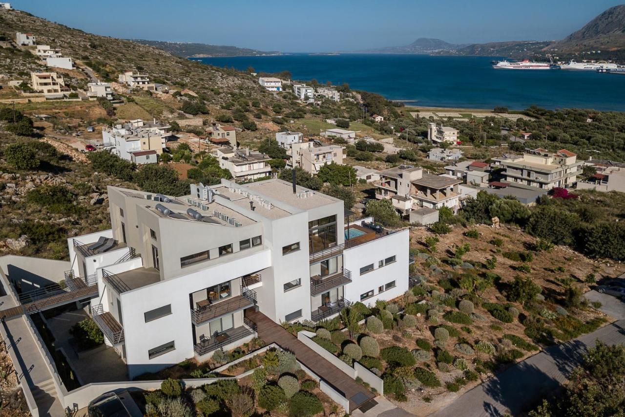 Seametry Luxury Living Penthouse Villa Souda Bagian luar foto