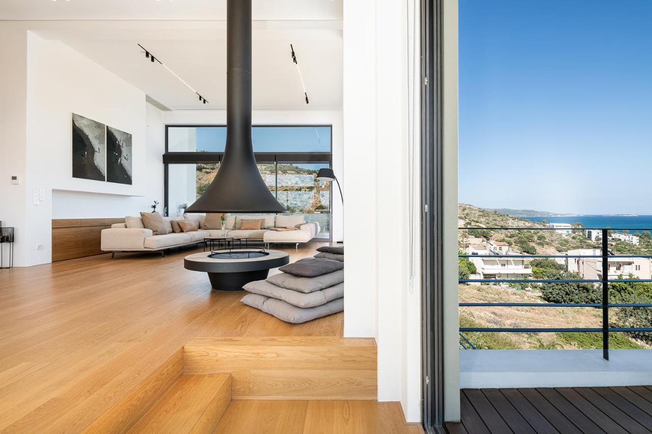 Seametry Luxury Living Penthouse Villa Souda Bagian luar foto