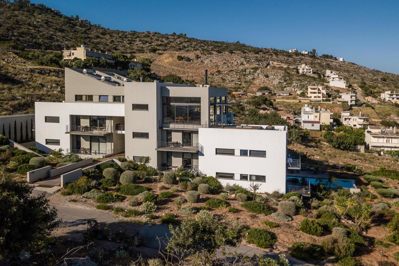 Seametry Luxury Living Penthouse Villa Souda Bagian luar foto