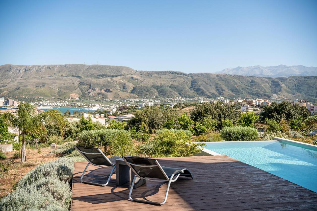 Seametry Luxury Living Penthouse Villa Souda Bagian luar foto